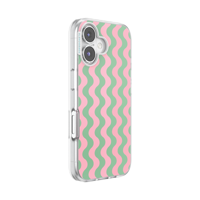 Secondary image for hover Wavy Flamingo — iPhone 16 MagSafe Case